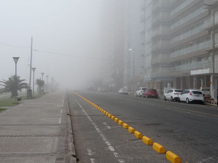 Miramar: amaneció con neblinas. Máxima de 25°C