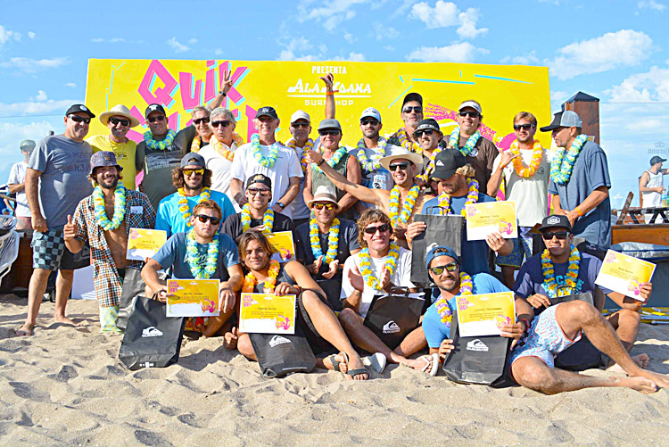 El equipo de Delfines, con el miramarense Agustín Bollini, se quedó con torneo de surf