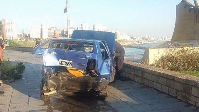 Desafectaron al policía que embistió a una turista en Mar del Plata