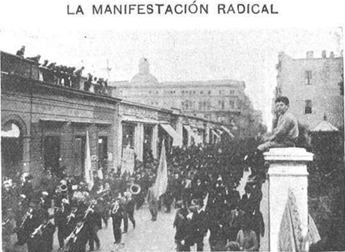 La primera revolución de los radicales argentinos