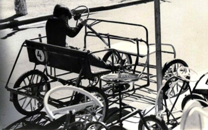 Historias de Miramar: Don Julián Acha, el hombre que inventó el carricoche a pedal