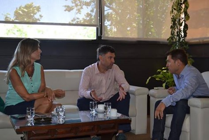 Miramar: El Intendente Municipal, Germán Di Cesare se reunió con Ignacio Crotto