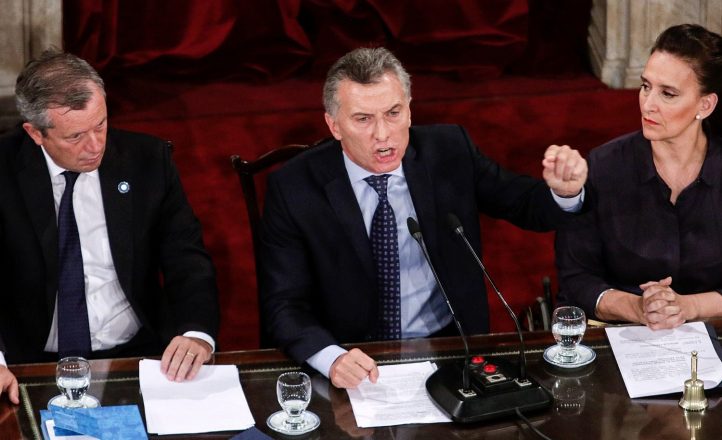 Las frases más destacadas del discurso que pronunció Mauricio Macri en el Parlamento