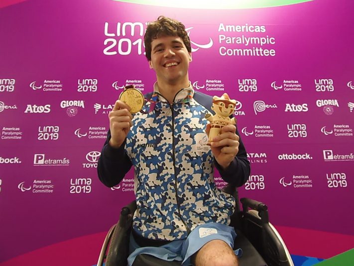 Lima 2019: De Andrade es oro en el parapanamericano