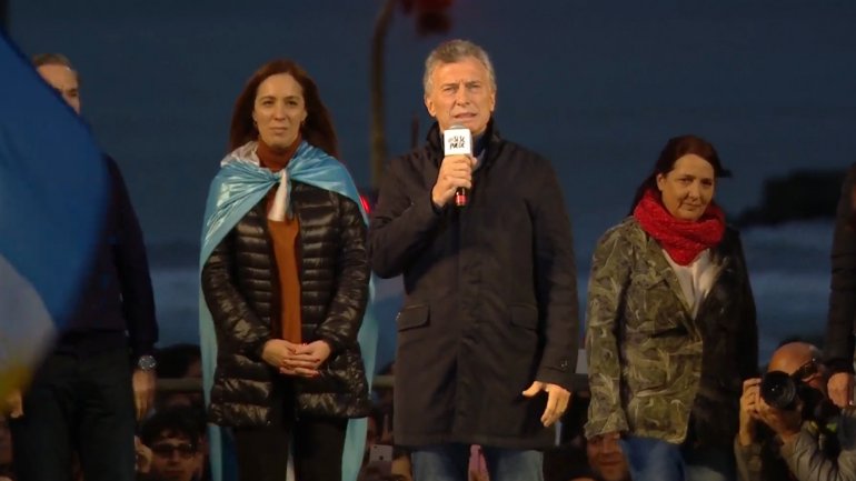 La arenga de Macri en Mar del Plata: “La damos vuelta y cambiamos la historia”