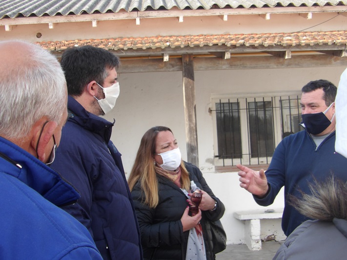 Miramar: Ianantuony visitó la Escuela N°5 “Paula Albarracín”,