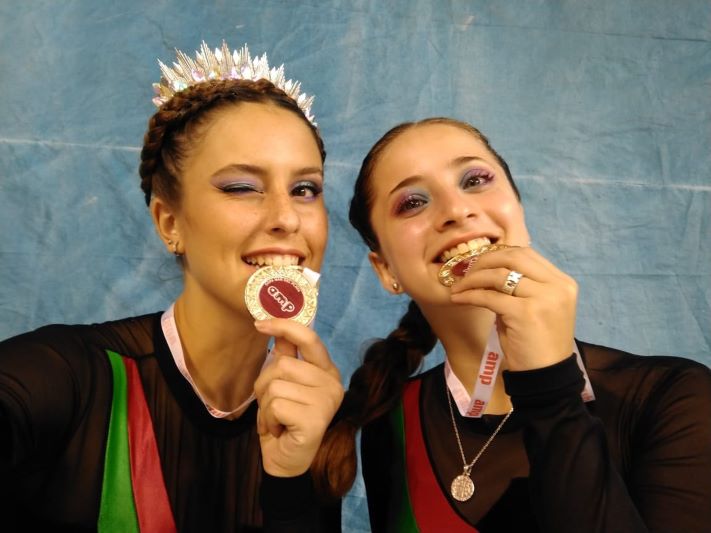 Patín: Albertina Machín y Josefina Cacace se consagraron campeonas